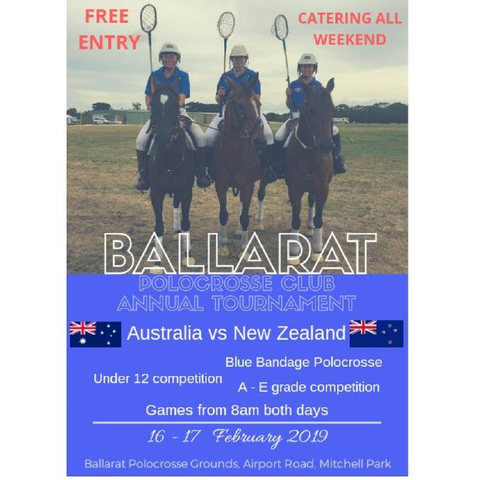 Test teams a major drawcard at Ballarat Polocrosse Tournament