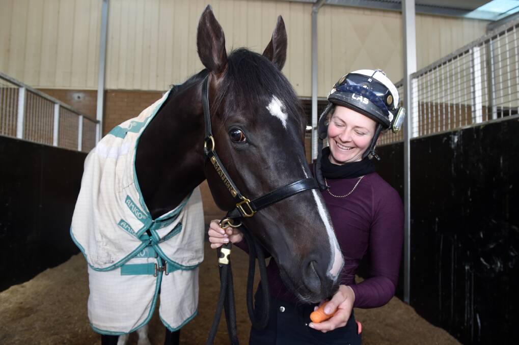 Persan and Nikki White. Picture: Kate Healy.