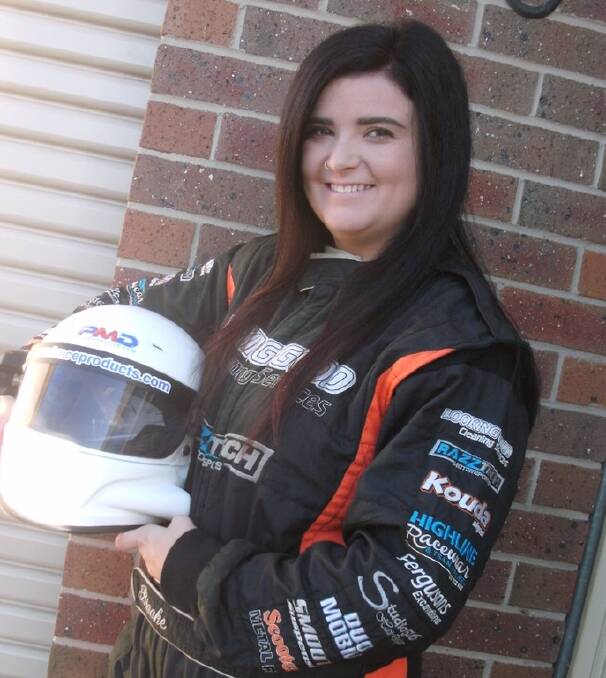 LEARNING: Brooke Ferguson was recently part of a speedway program.