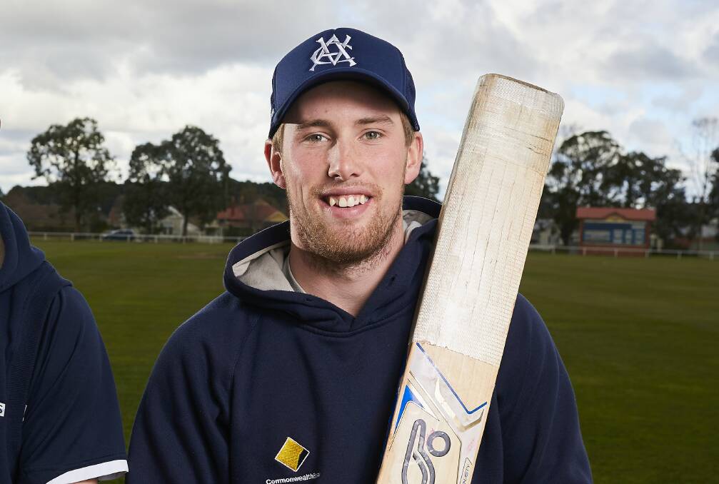 GUN: Blake Thomson is set to play at least the start of the season with East Ballarat before heading back to the Victorian Premier Cricket ranks.