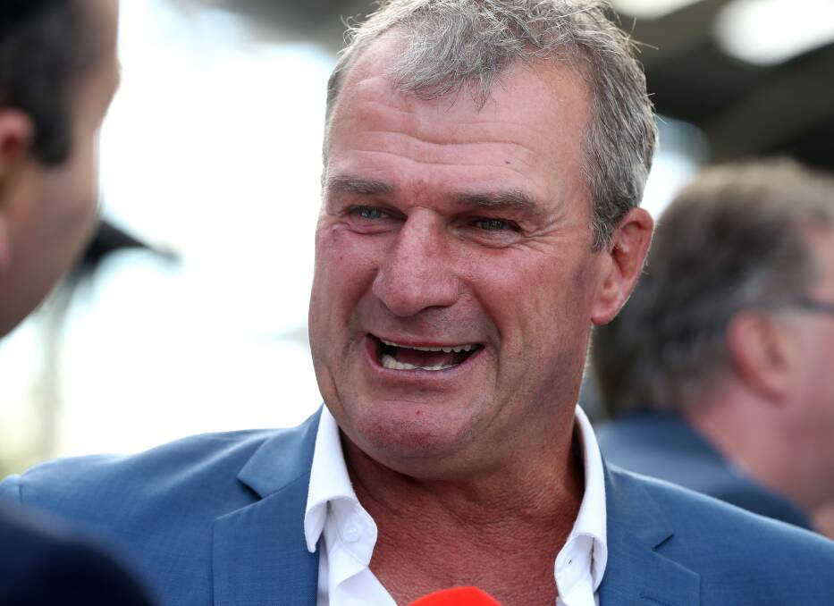 ON FIRE: Darren Weir has just broken his own record for most amount of winners trained in an Australian racing season.