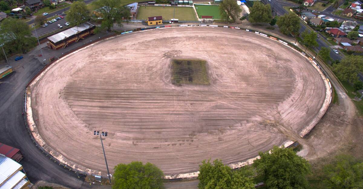 The view of Eastern Oval last Friday. Pictures: Skyline Drone Imaging.