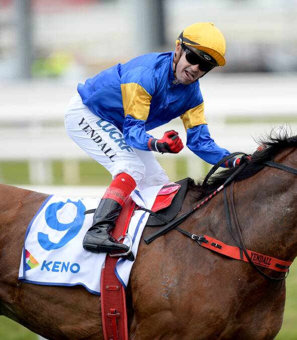 THE BIG STAGE: Group 1-winning jockey Dean Yendall will ride in The Hotham. He has been booked to partner Brooke Schreuder-trained Bellwhist in the race.