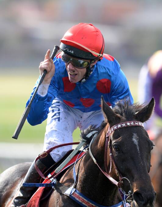 BACK-TO-BACK: Ballarat-based jumps jockey John Allen has claimed a second-straight Tommy Corrigan Medal. Picture: AAP.