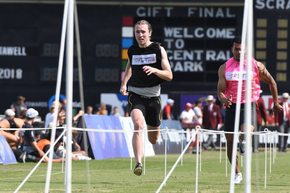 Mason Keast all fired up for Stawell Gift