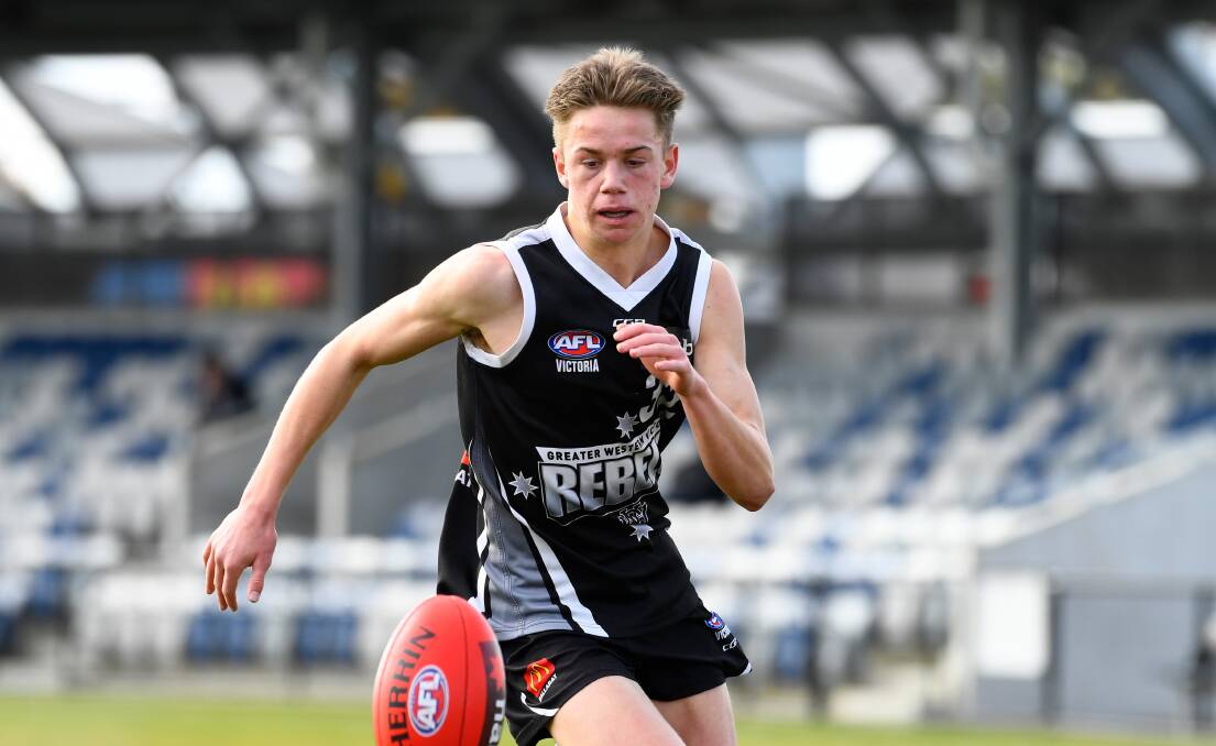 HEADING NORTH: Harry Sharp was selected with pick 43 by the Brisbane Lions.