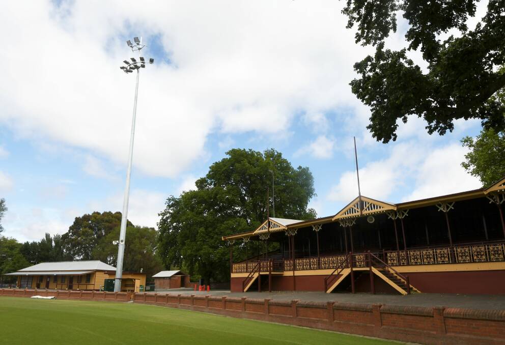 NEW HOME: Ballarat Cricket Association's Melbourne Country Week clash with Geelong will be played at the Eastern Oval on Monday.
