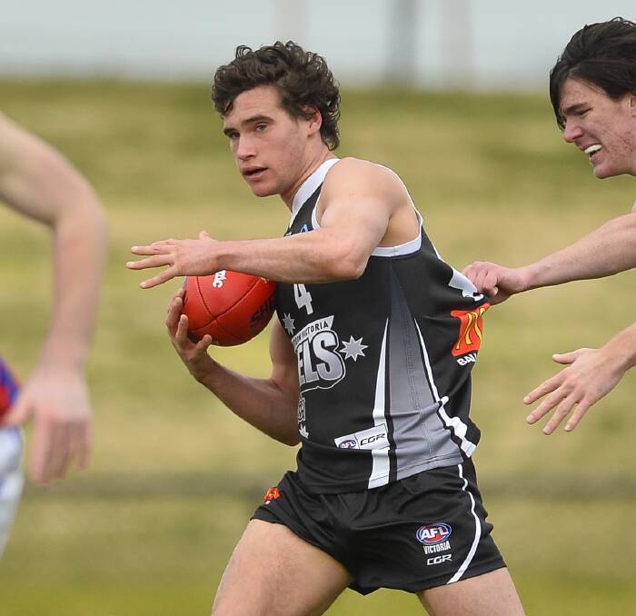YOUNG GUN: Aiden Domic has been invited to the AFL Draft Combine.