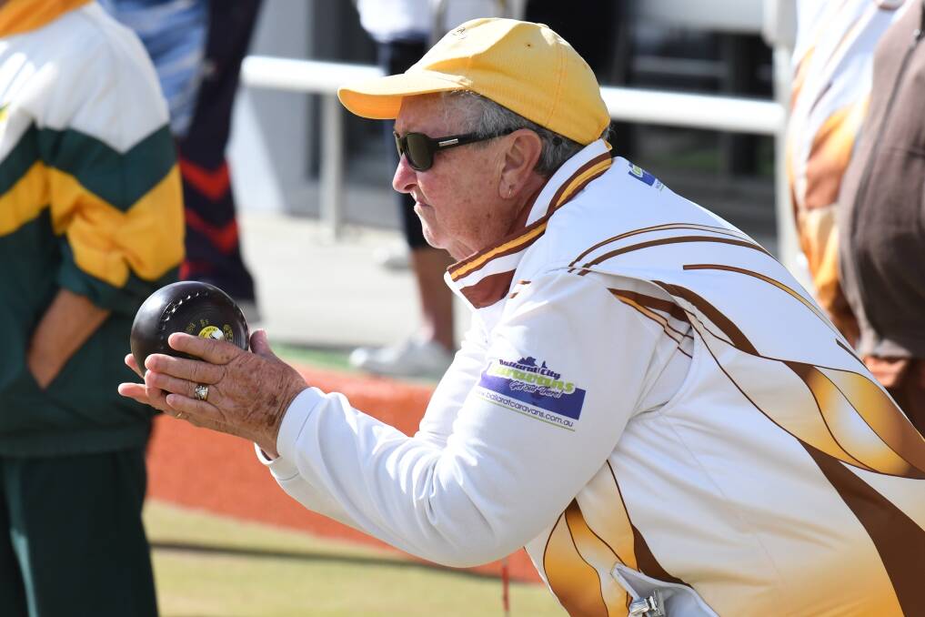 BIG STAGE: Jan Vance and her City Oval side beat Buninyong on Monday to progress to the division one midweek pennant grand final. The Hawks will battle Central Wendouree in the decider. Picture: Kate Healy.