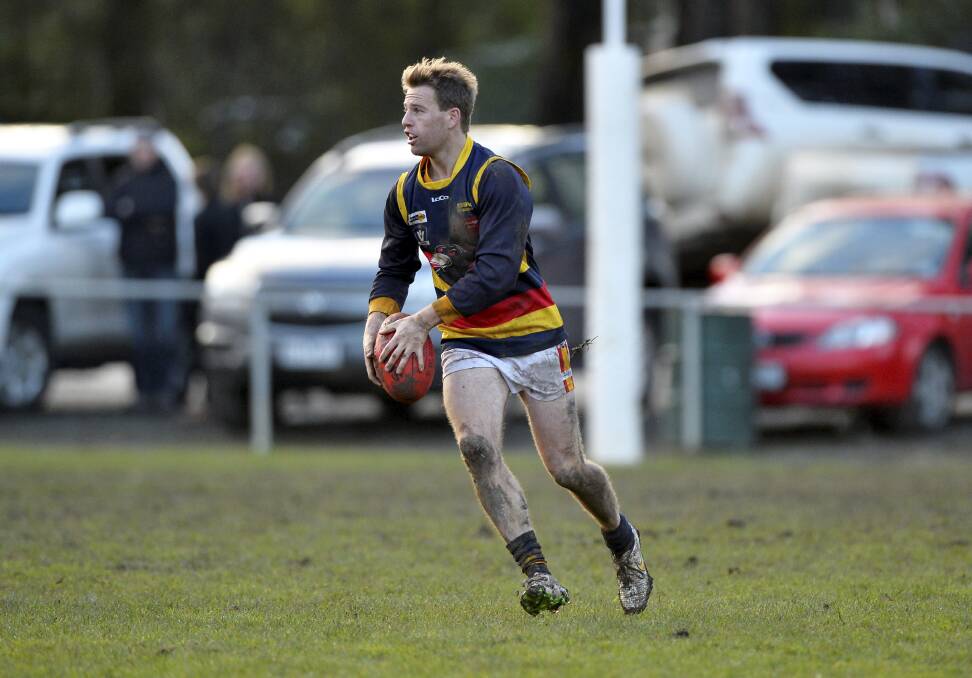 I'M BACK: Michael Foster is one of the key inclusions into the Crows side that will take on Buninyong this weekend.