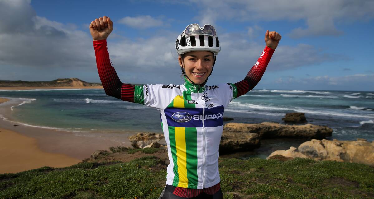 SHOWCASE: We know Shannon Malseed as Australian women's road race champion, now the Ballarat cyclist (who hails from the south-west) has a chance to show a wider audience what she is made of. Picture: Rob Gunstone