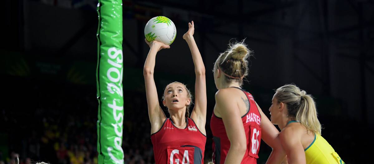 IMPACT: Players like English Rose Helen Housby are sharpening their games in Australia's Super Netball and taking the sport to whole new levels. Picture: AAP