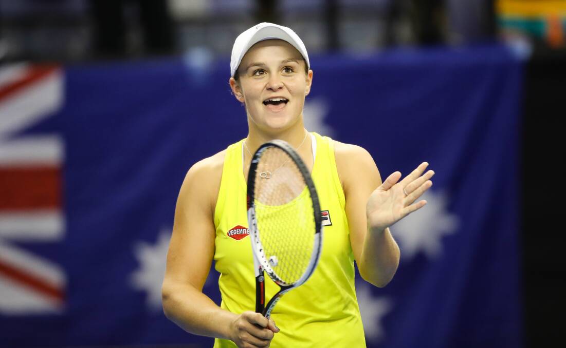 PERSPECTIVE: Australia expectations might be dashed but hopes should remain high when you look at Ash Barty's efforts in the bigger picture and as a leading Australian athlete. Picture: Illawarra Mercury