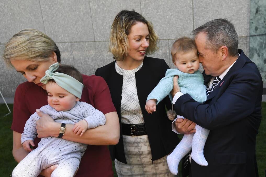 Bill Shorten announces plans to change superannuation in a move to close the gender gap. Picture: AAP