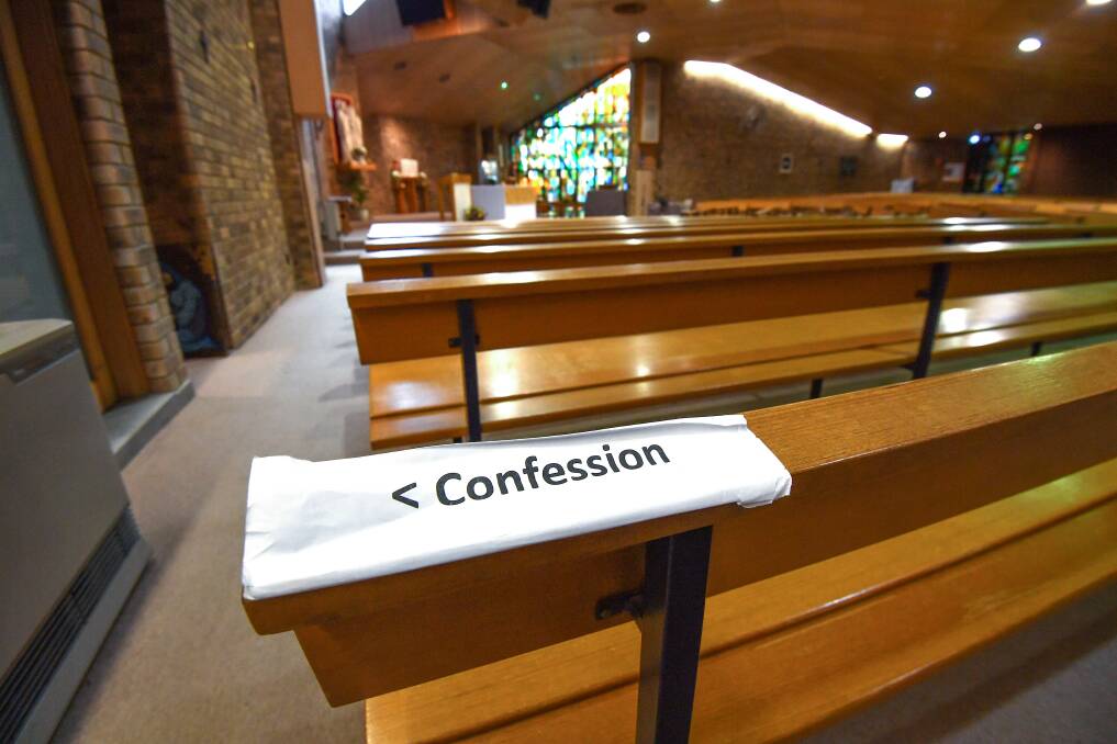 NEW PROTECTIONS: Priests must now report child abuse, including when it is revealed to them in confession. Picture: Joe Armao 