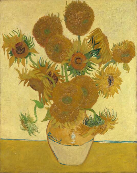 Vincent Van Gogh's Sunflowers, 1888, will be on display at the National Gallery of Australia in 2020. Picture: Supplied