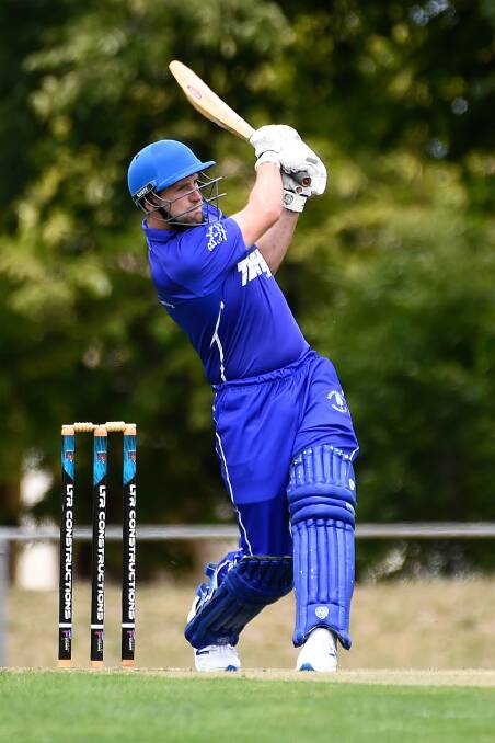 Daniel McDonald made 21 for Golden Point on Saturday. Picture: Adam Trafford