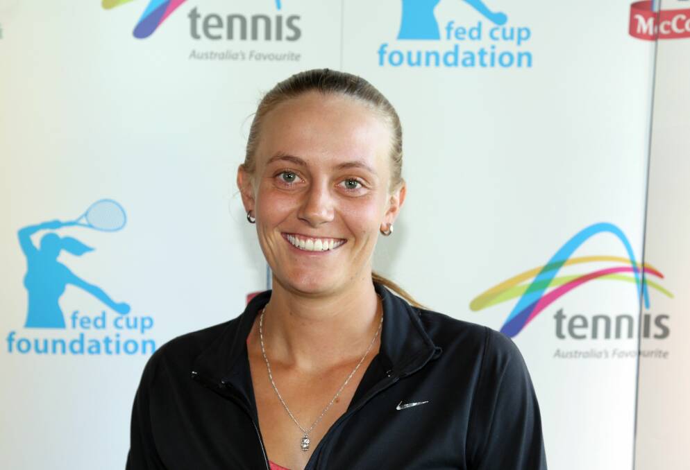 Ballarat tennis ace Zoe Hives has gone down in the first round at Wimbledon. Picture: Tennis Australia