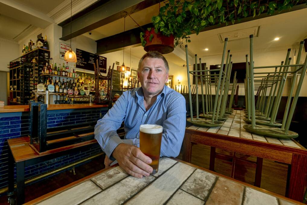 TOUGH TIMES: Ballarat publican and AHA Vic. president David Canny. Picture: supplied