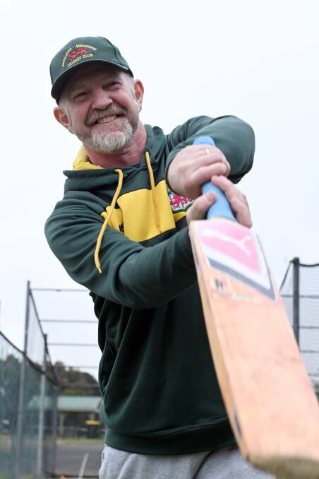 Next time he walks out to play, Napoleons-Sebastopol legend Geoff Martin will play game 500. Picture by Kate Healy
