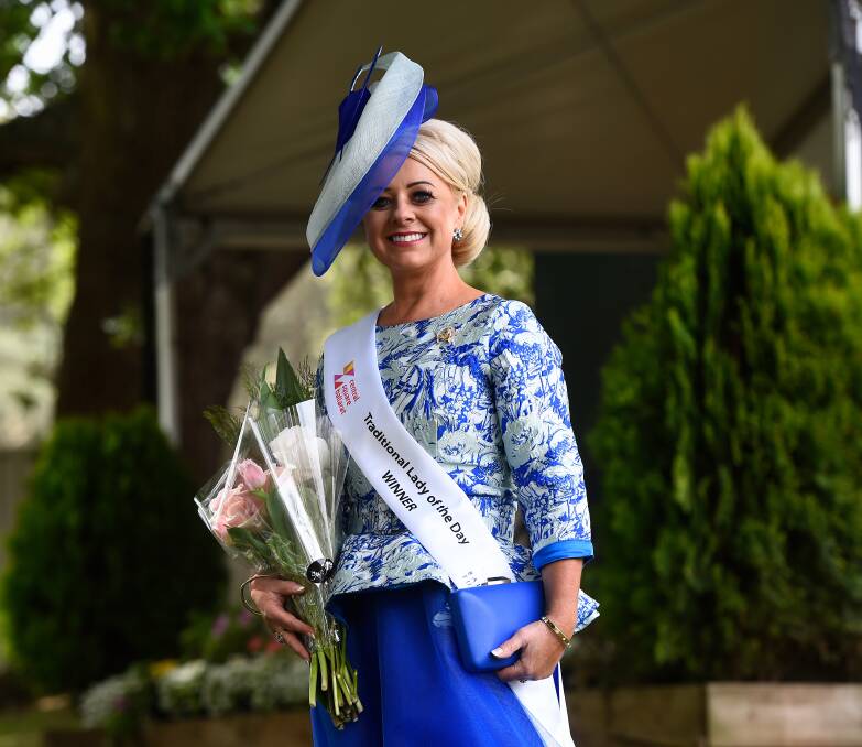 SKY IS THE LIMIT: Eliza Icke's favourite colour brought her more joy with success in the Traditional category. Picture: Adam Trafford