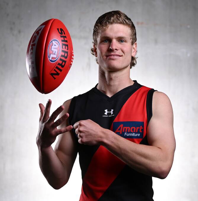 BOMBS AWAY: Ben Hobbs was one of four GWV Rebels to find new homes, picked up by Essendon at pick 13. Picture: Getty Images