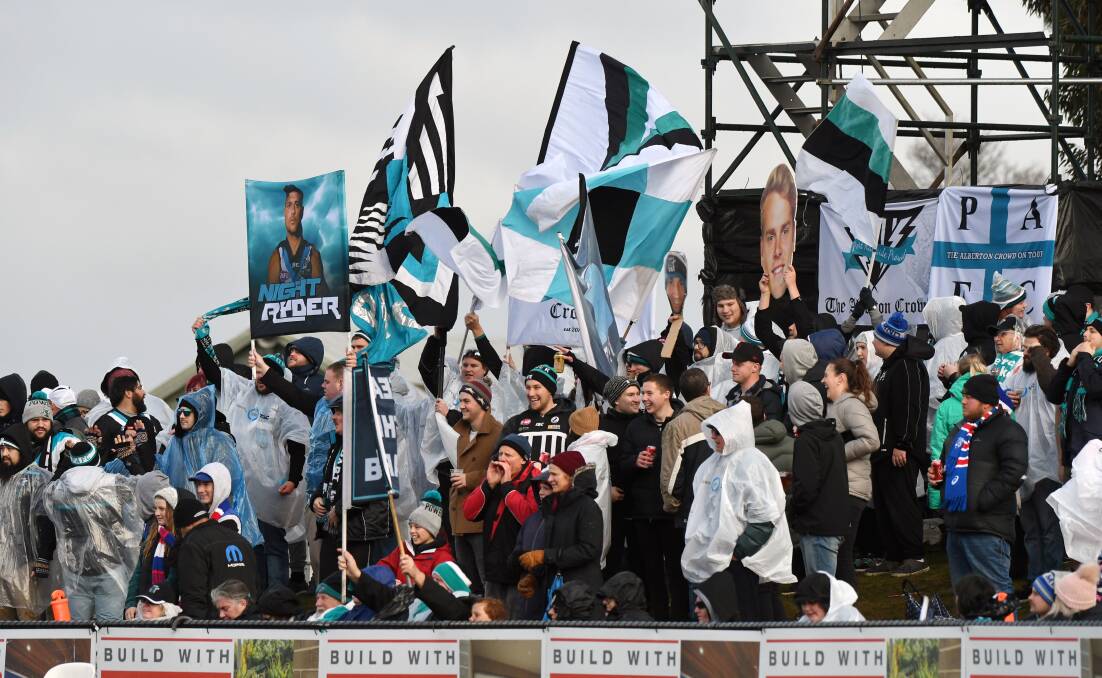 There are hopes Port Adelaide may return to Ballarat to face the Giants in round 21. 