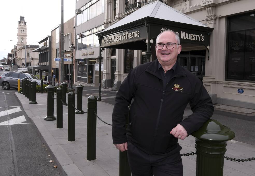 Royal South Street Society Business Manager Tony Rowlands. Picture: Lachlan Bence