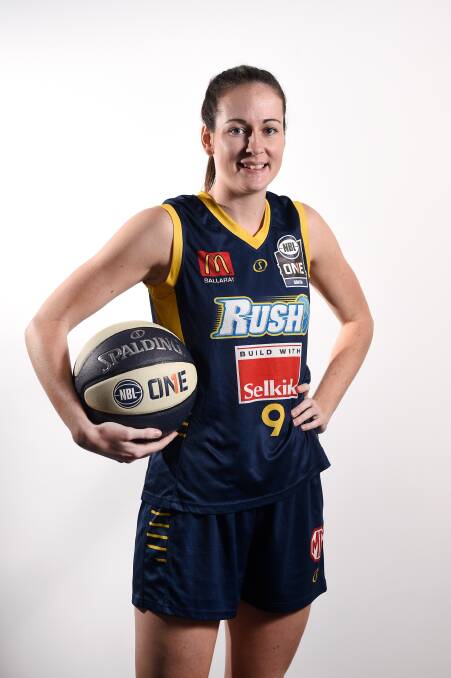 Alicia Froling has been one of the stars for the Ballarat Rush this season.