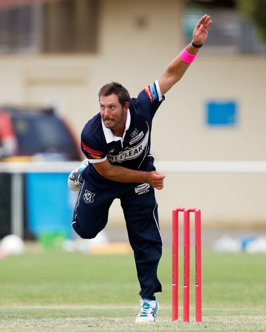 Jarrod Burns took three wickets for Mount Clear against Darley. Picture by Dylan Burns