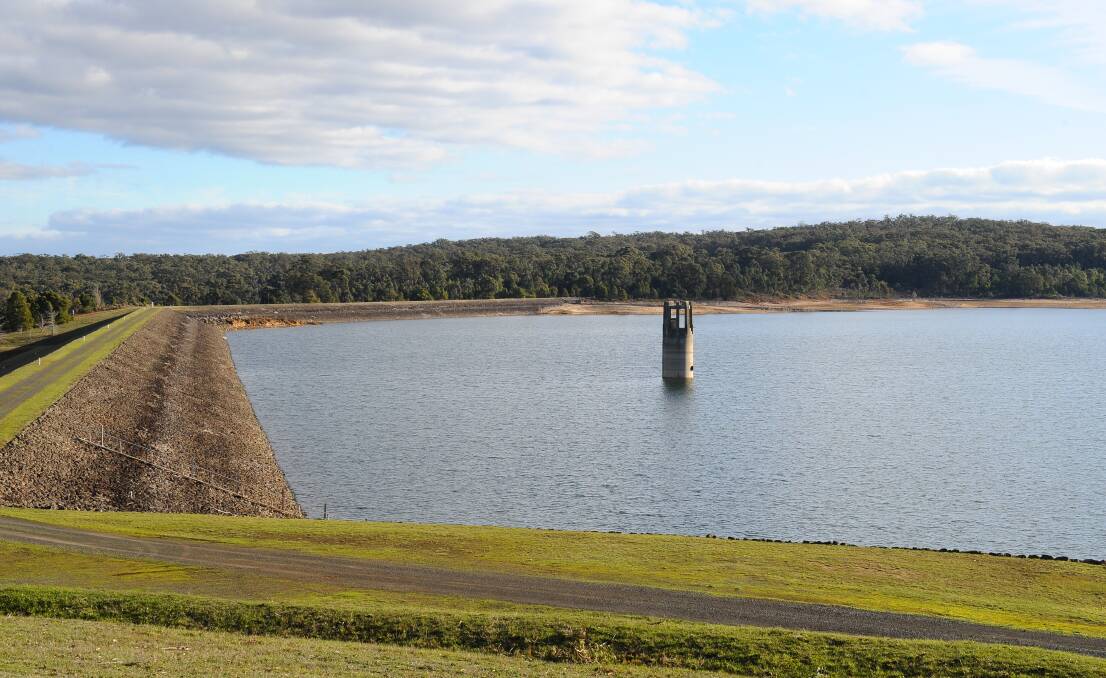 White Swan Reservoir is among the dams which are nearing full capacity in the Ballarat system