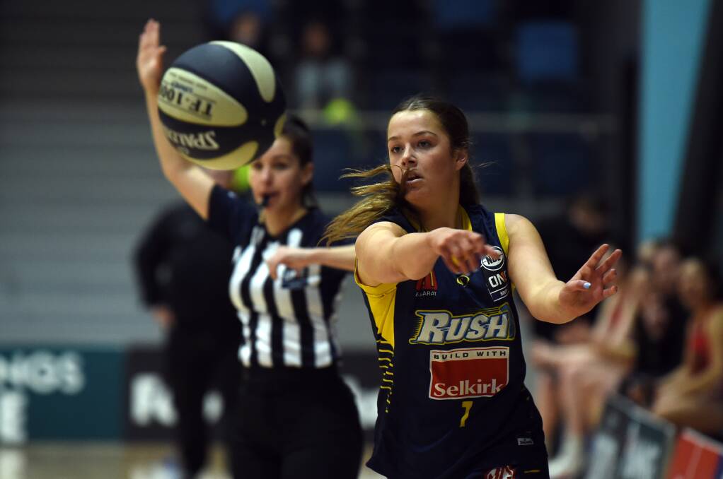 There's no doubt Milly Sharp is one of Ballarat's brightest basketball prospects.