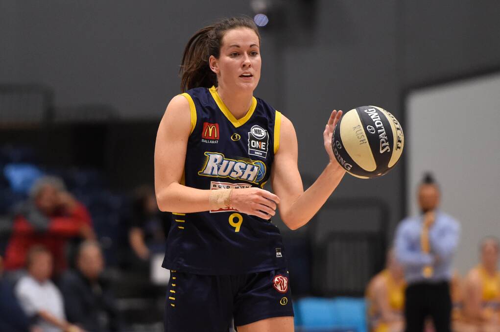 CANBERRA CALLING: Ballarat Rush star Alicia Froling has signed with the Canberra Capitals for the for 2021-22 WNBL season. Picture: Adam Trafford