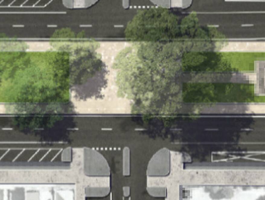 How the Sturt Street and Windermere Street corner will look going forward