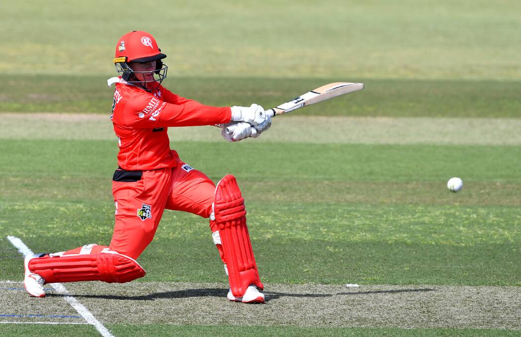 HOME GAMES: Melbourne Renegades Jess Duffin. The WBBL team is returning to Ballarat for two games in November. Picture: Getty Images