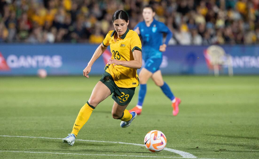 Matildas star Kyra Cooney-Cross should be an automatic selection for the Olympic Games next year. Picture by Getty Images