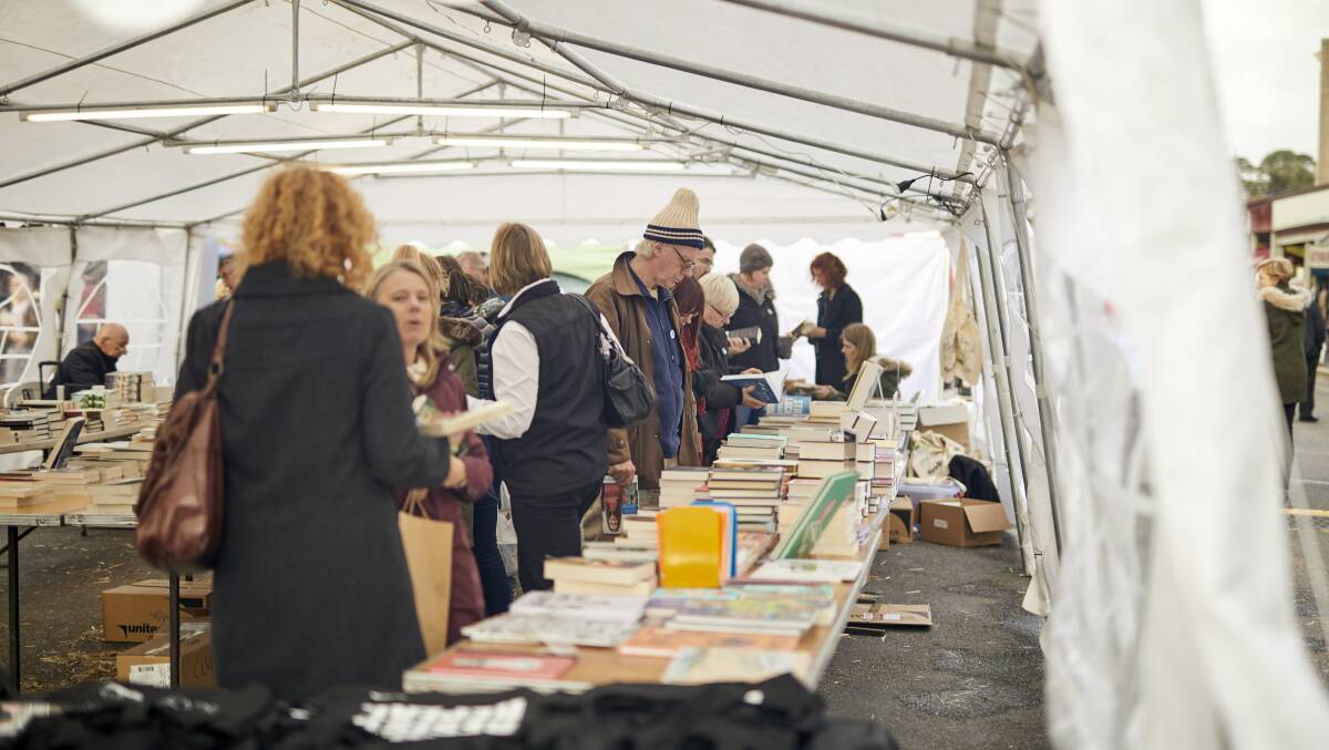More than 18,000 people are expected to descend on Clunes for the Booktown Festival this weekend. 
