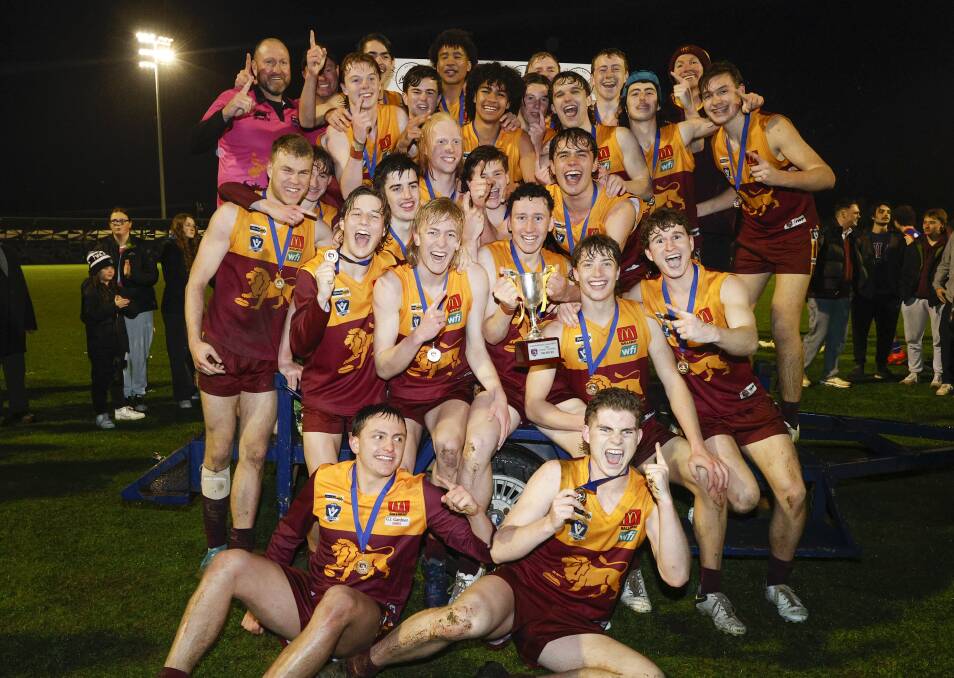 Redan has plenty of young talent as demonstrated in the under 17s premierships. Picture by Adam Trafford