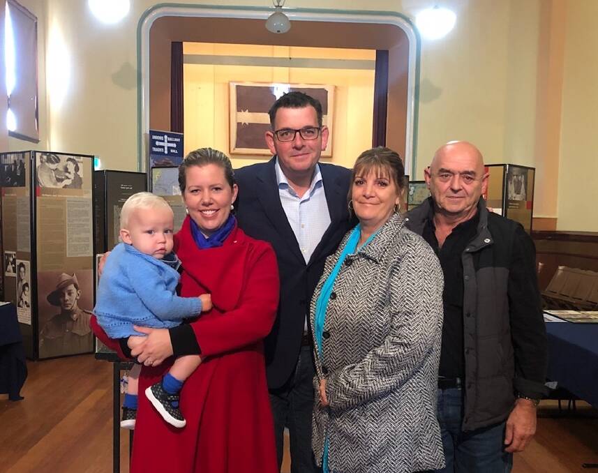 The families have also met with Premier Daniel Andrews about workplace safety reform.