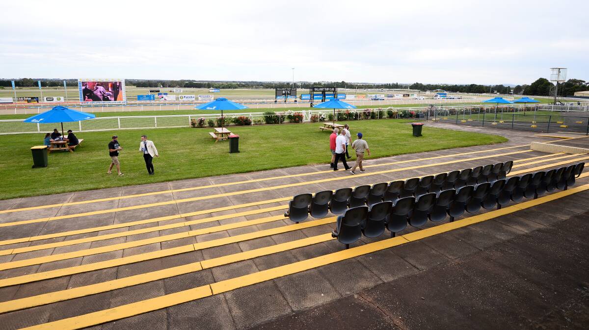 BLEAK: Ballarat Cup Day wasn't its usual thriving self in 2020, but there are hopes for a return to crowds in November. Picture: Adam Trafford