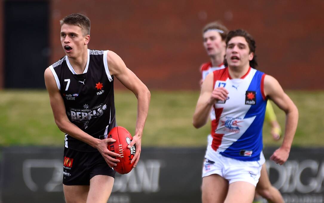 FAMILY BACKING: Hamish Sinnott is part of the Camperdown football fabric. Picture: Adam Trafford