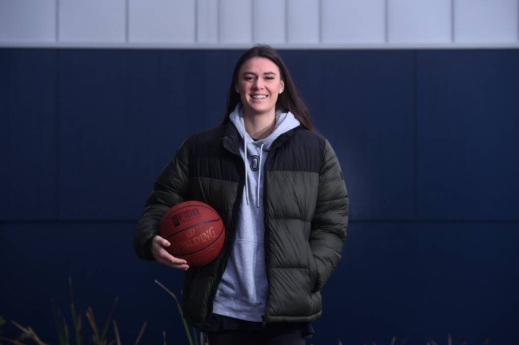 BATTLE HARDENED: The last 10 months have been a rollercoaster ride for Ballarat basketballer Laura Taylor. Picture: Adam Trafford