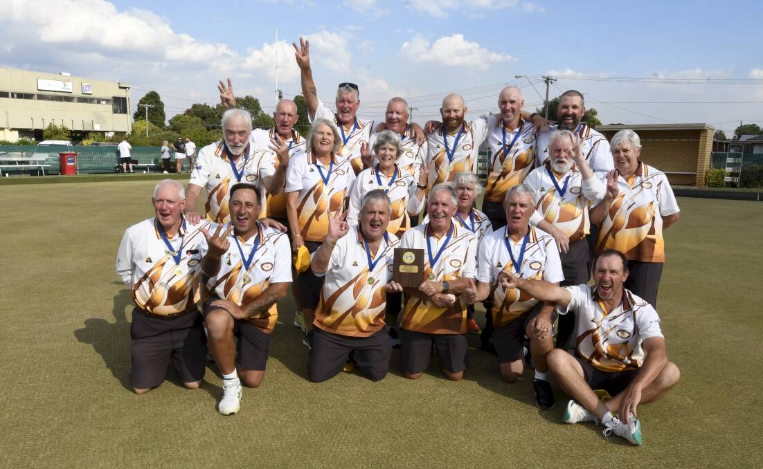 City Oval won the Division 2 pennant championship by just one shot over Midlands. Picture by Lachlan Bence