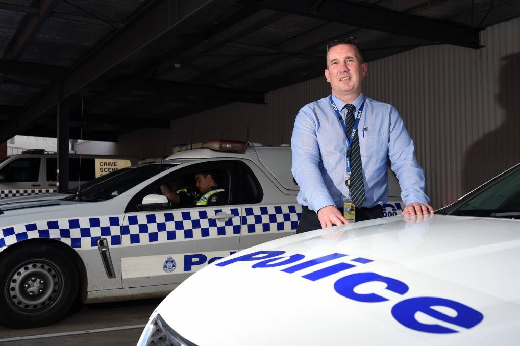 Detective Senior Sergeant Tony Coxall is leading Ballarat's Family Violence team. Picture: Kate Healy