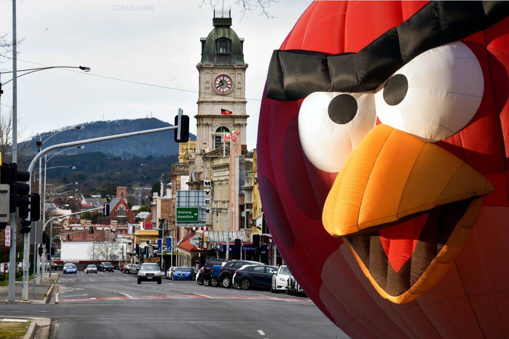 Perhaps Ballarat should be the setting for the next Angry Birds app or movie given the amount of angst there seems to be in the community. 