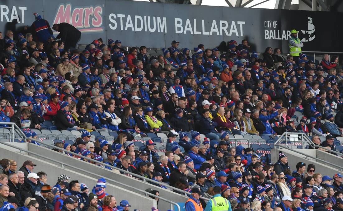 CROWD CALL: Hopes up to 9400 fans will be able to attend Mars Stadium.