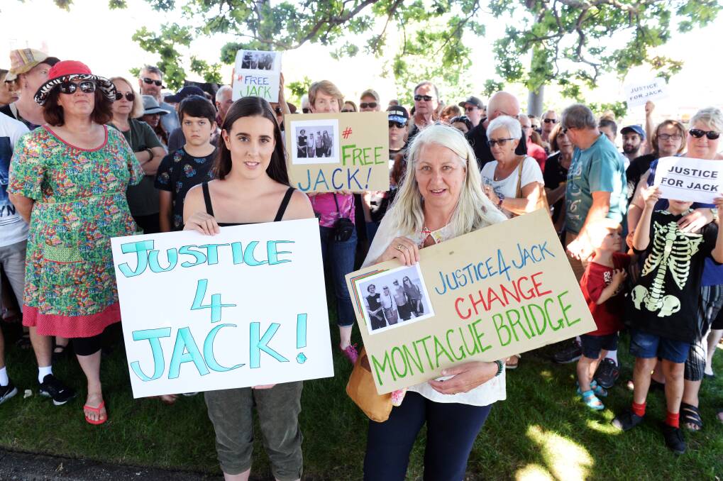The community is rallying behind Meg and Wendy Aston after their father and husband Jack was sentenced to five years jail. Picture: Kate Healy