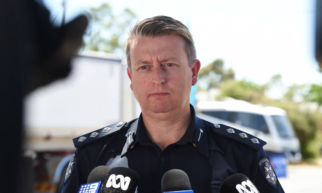 Acting Superintendent Dan Davison has launched the new Pyrenees community safety initiative.