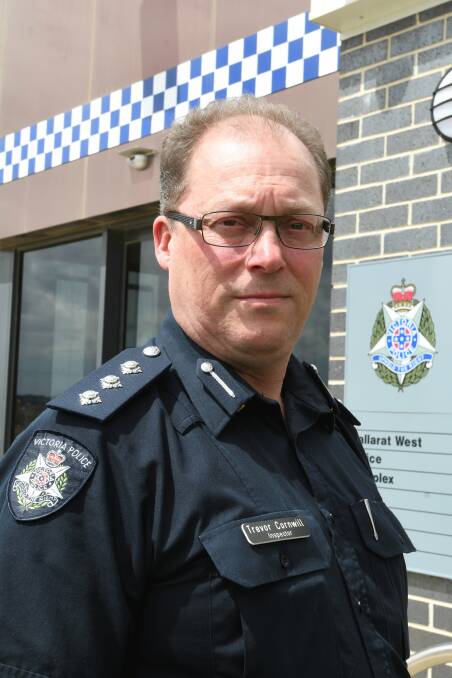Inspector Trevor Cornwill. Picture: Lachlan Bence