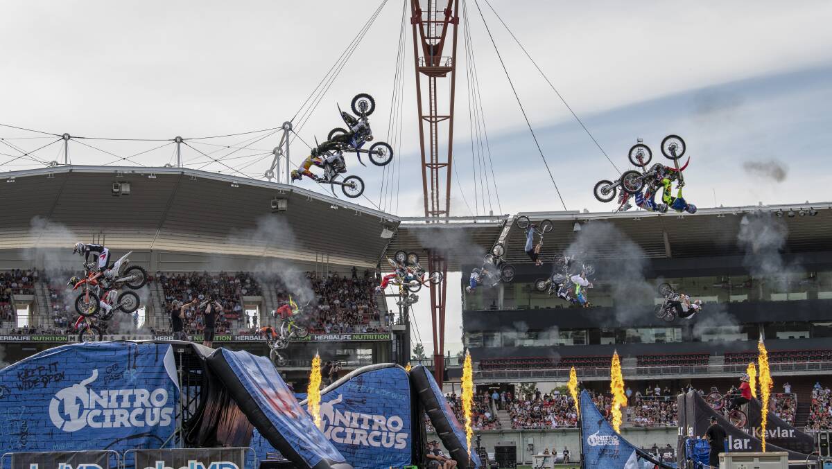 Ballarat has blown away Nitro Circus organisers with almost 2000 tickets already sold in a pre-sale. Picture: Nitro Circus